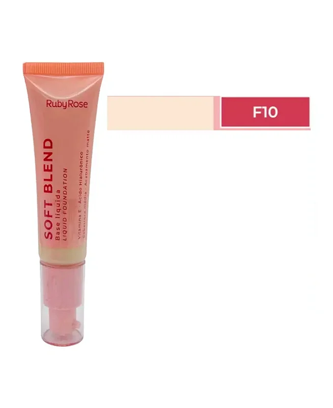 Base Liquida Soft Blend F10 REF. HBM301-1 Ruby Rose