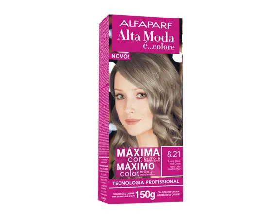 Tintura para Cabelo 8.21 60G Alta Moda E Colore