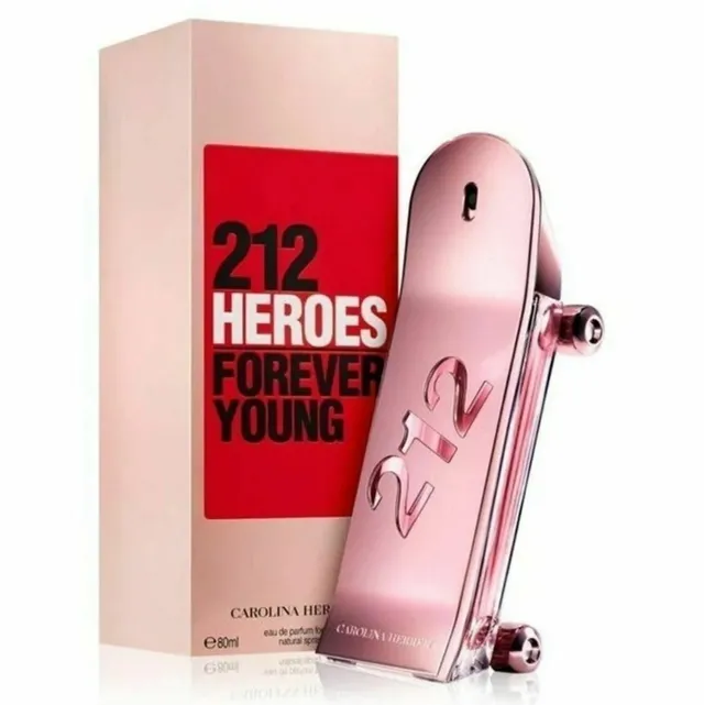 212 Heroes For Her 80ml Eau De Parfum Feminino - Carolina Herrera