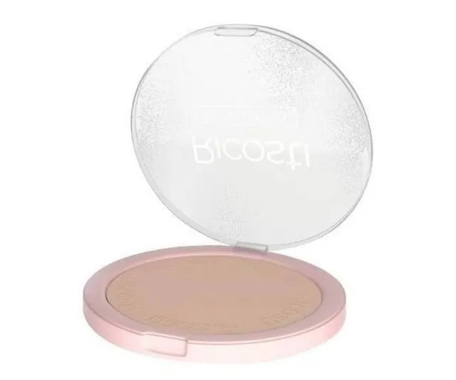 Pó Compacto Ricosti Alta Cobertura Vegano 10g Cor 03 VAL. 31/08/25