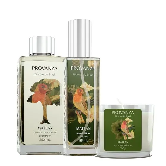 KIT BIOMAS DO BRASIL - FRAGRANCIA MATLAN