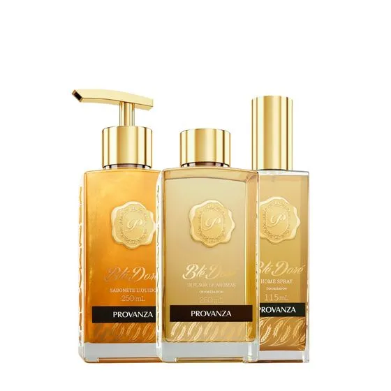Kit Lavabo Clássicos Provanza - Fragrância Blé Doré