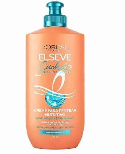 Creme para Pentear Nutritivo Elseve Cachos Longos dos Sonhos 250ml