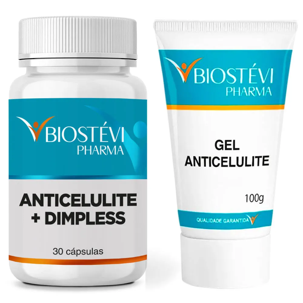 Kit anticelulite com dimpless + gel anticelulite