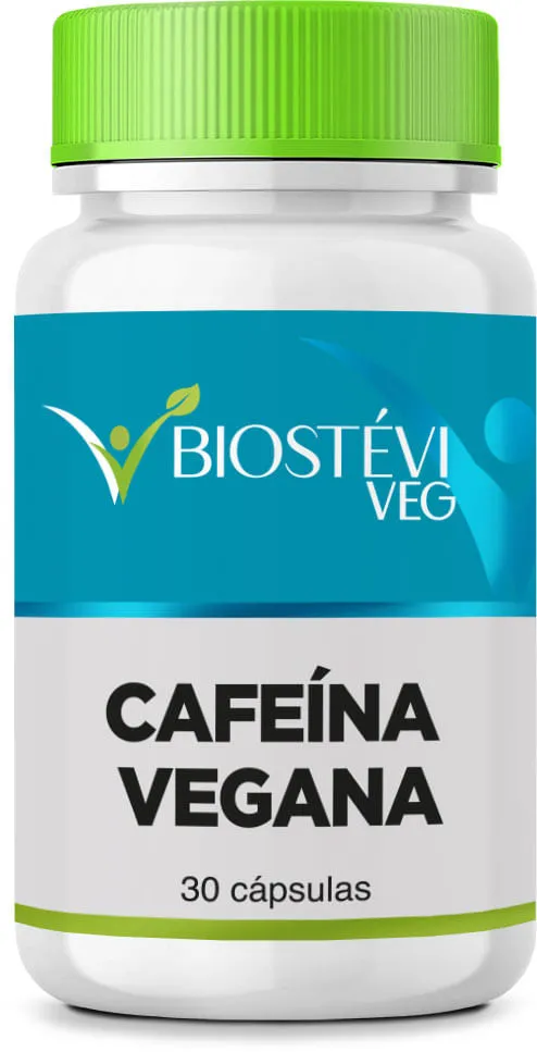 Cafeína Vegana 30 Cápsulas