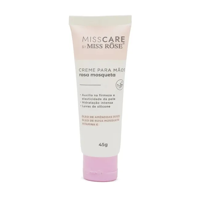 Creme Para Mãos Rosa Mosqueta Miss Care By Miss Rôse 45g