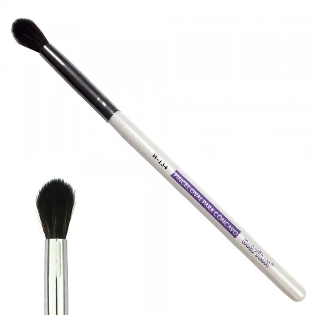 Pincel para Esfumar W134 profissional oval para côncavo Macrilan