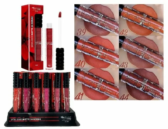 Batom Líquido 24 Horas Matte Cor: 42 Max Love
