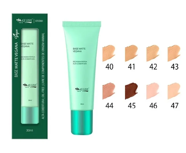 Base Matte Vegana Cor: 45 Max Love
