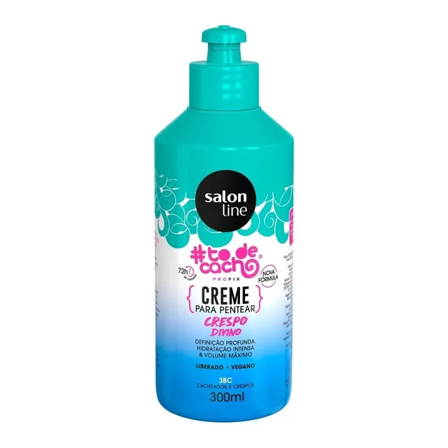 Creme para Pentear #todecacho Crespo Divino Salon Line 300ml
