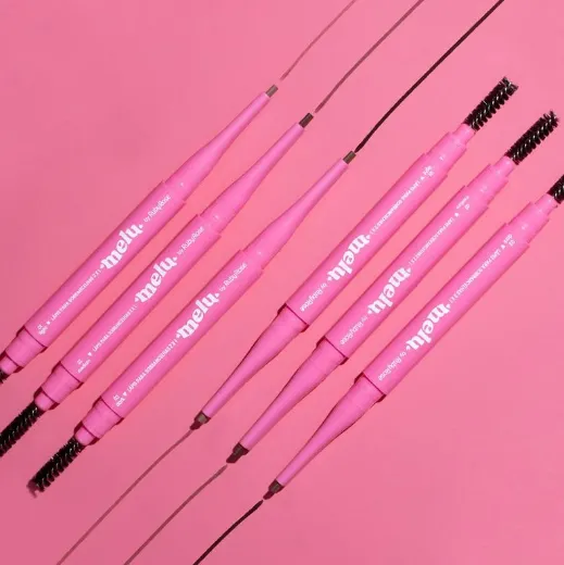 Lápis Duo Para Sobrancelhas Com Escovinha Melu Ruby Rose