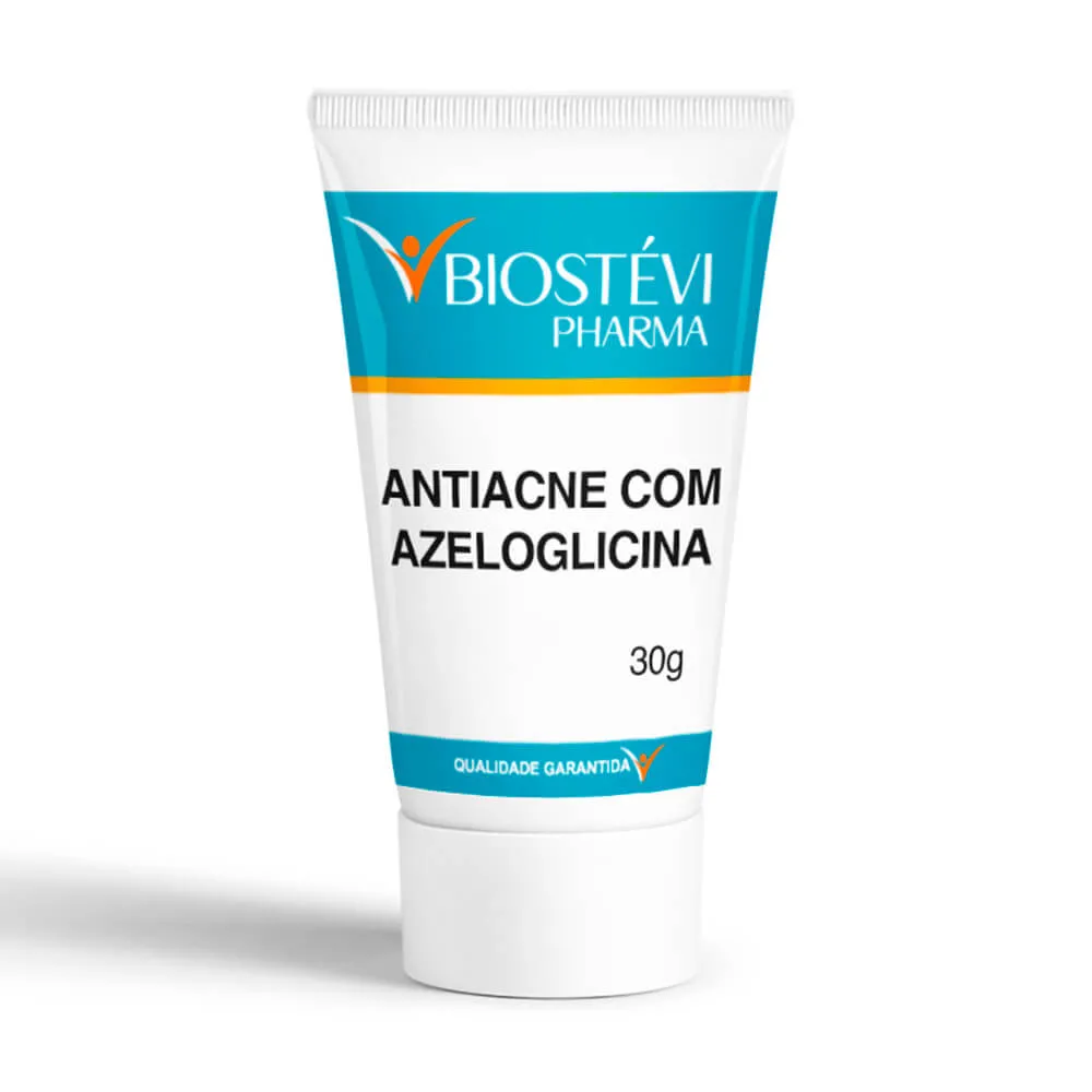 Anti-acne com azeloglicina 30g gel creme