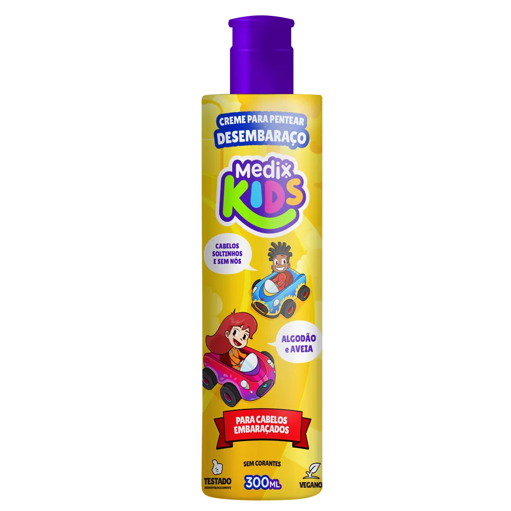 Creme de Pentear Desembaraço Medix Kids 300ml