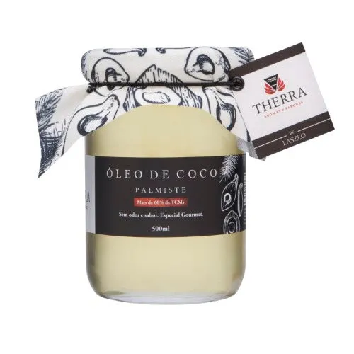 Óleo de Coco (Palmiste) - Laszlo - Frasco com 500ml