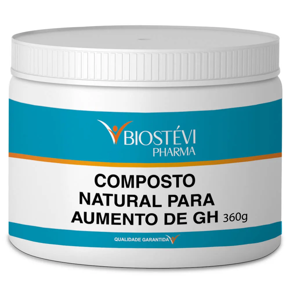 Composto Natural para Aumento de GH 360g = 30 Doses