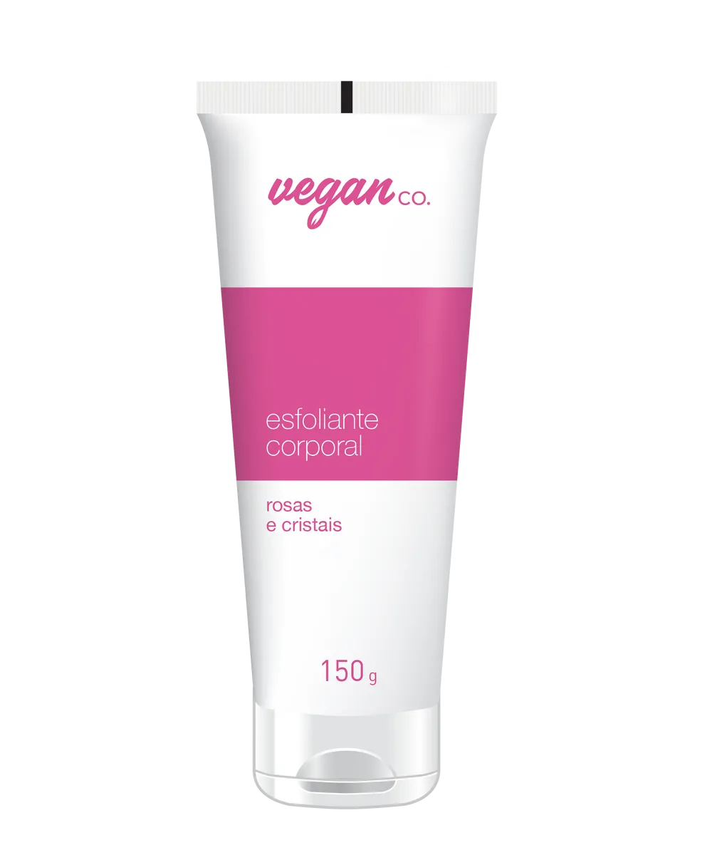 Esfoliante Corporal Rosas e Cristais VeganCo