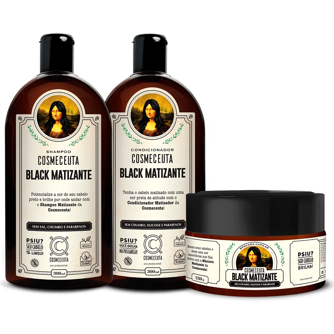 Kit Black Matizante Cosmeceuta