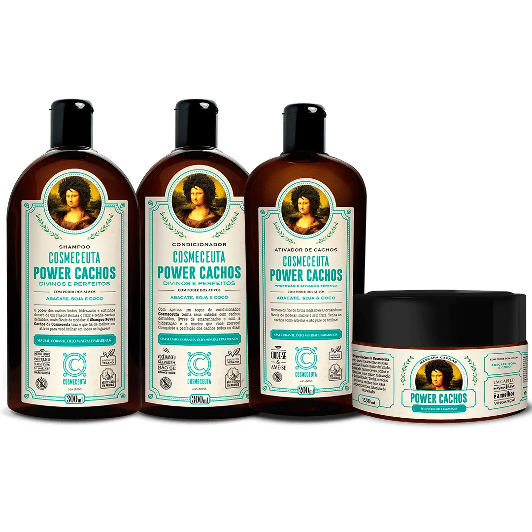 Kit Power Cachos Cosmeceuta