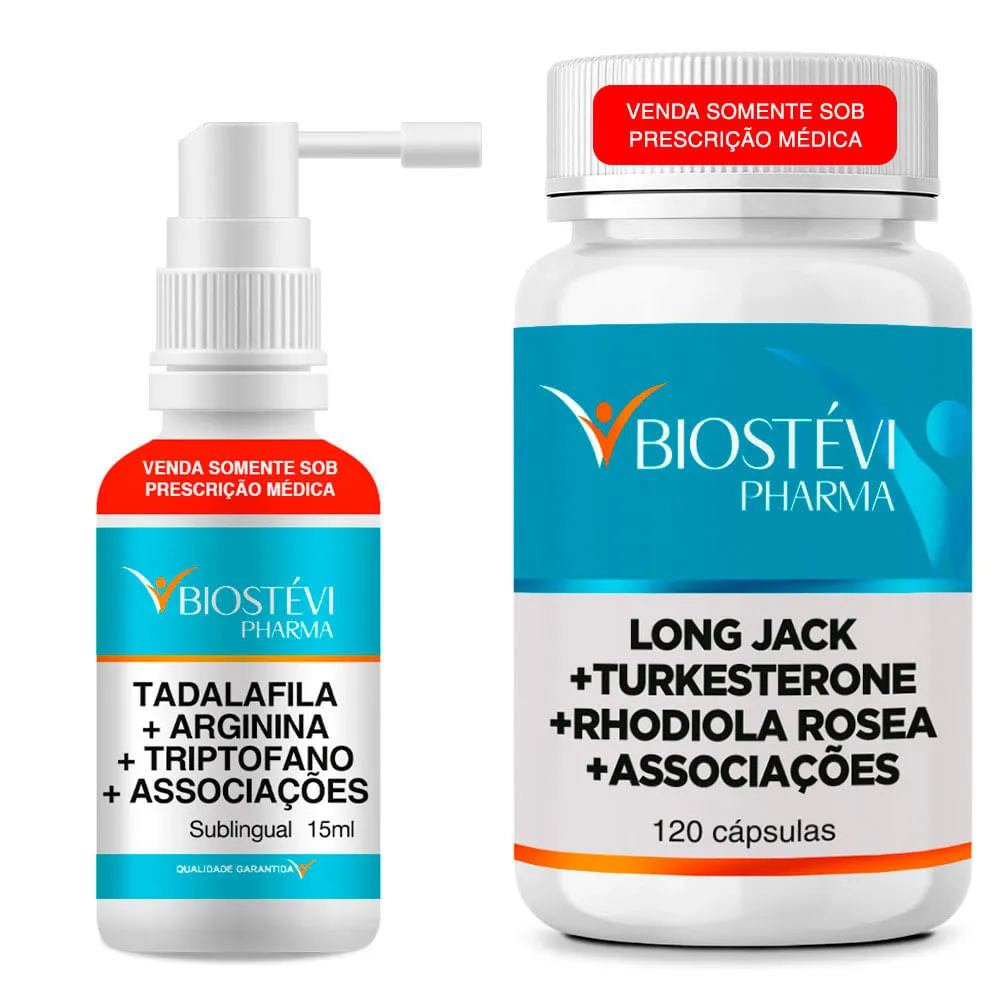 Kit Testosterona Endógena + Men Power Spray Sublingual