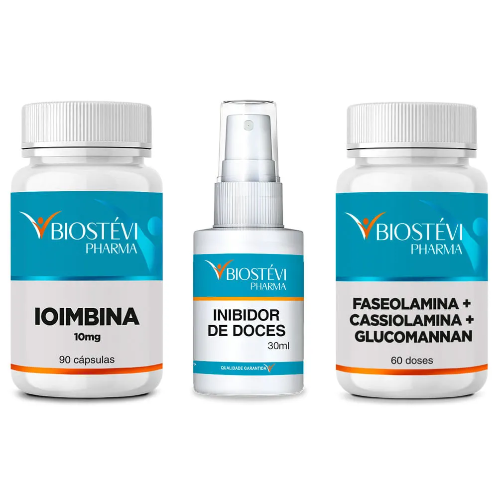 Kit ioimbine + gerenciamento de peso