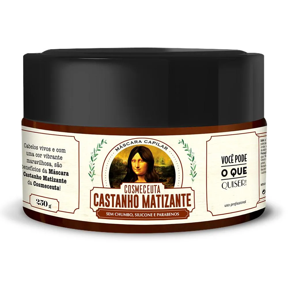 Máscara Castanho Matizante Cosmeceuta