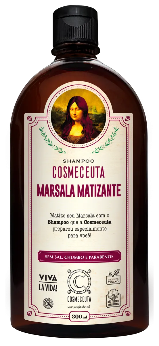 Shampoo Marsala Matizante Cosmeceuta