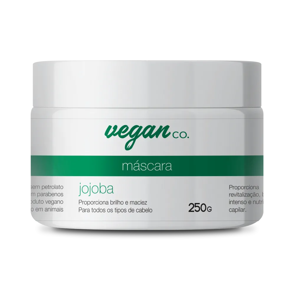 Máscara Capilar Brilho Jojoba VeganCo