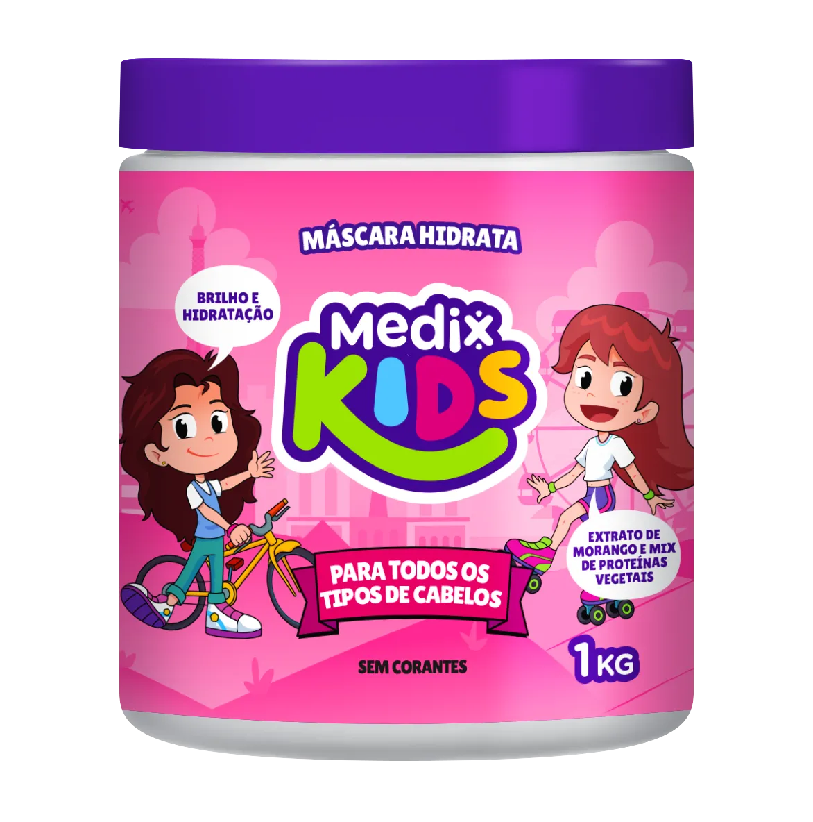 Mascára de Hidratação Medix Kids Hidrata
