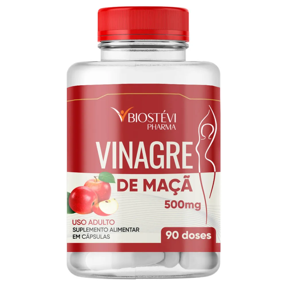 Vinagre de Maçã 500mg 90 Doses
