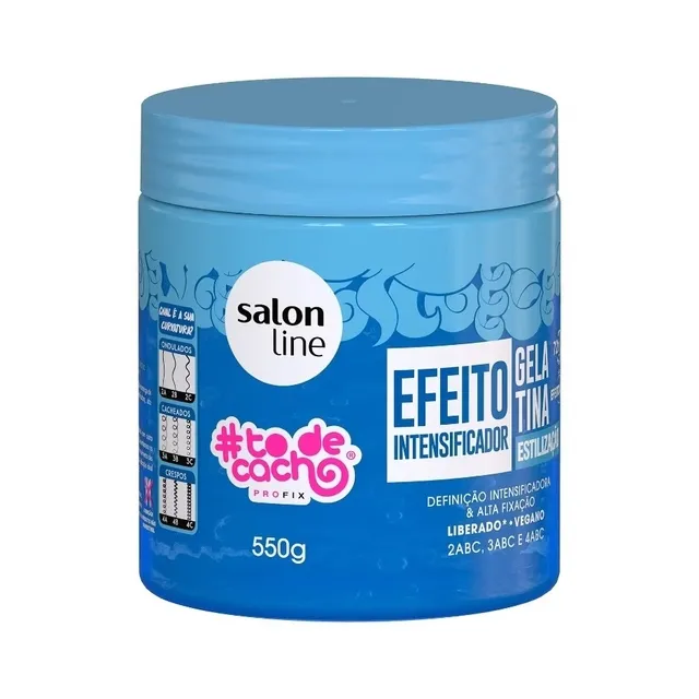 Gelatina #todecacho Efeito Intensificador 550g VAL 30/09/2025