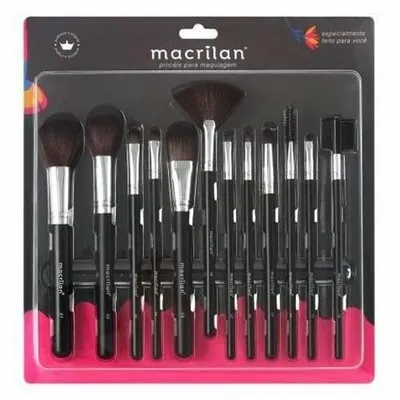 Kit Com 10 Pinceis Kp91B Macrilan
