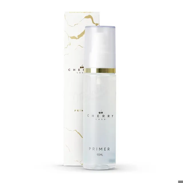 Primer Cherry para Extensão de Cílios Desengordurante 90ml Profissional