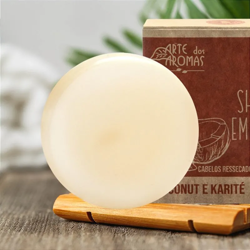 Shampoo em Barra Coconut e Karité 70g