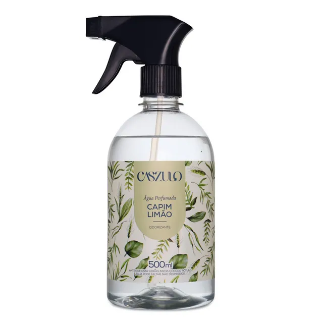 Água Perfumada Caszulo Capim Limão Via Aroma 500ml