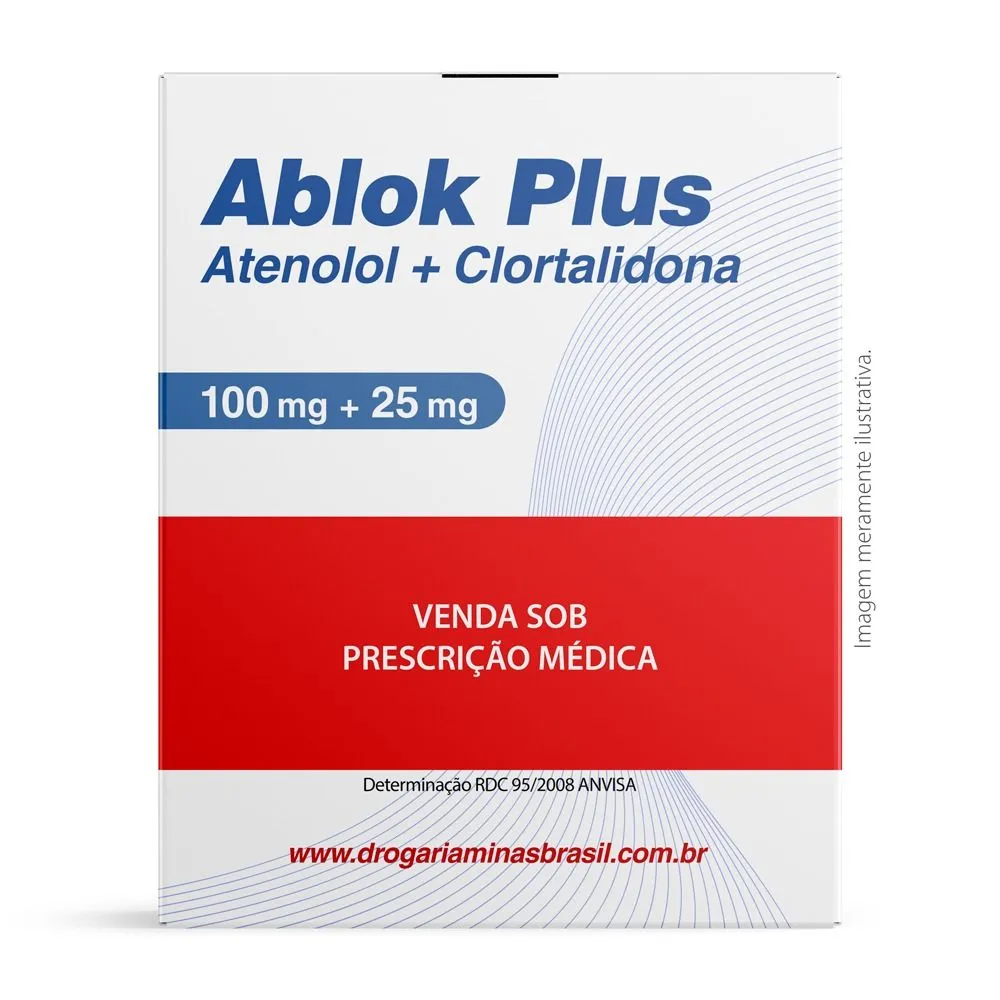 Ablok Plus 100mg + 25mg 30 Comprimidos