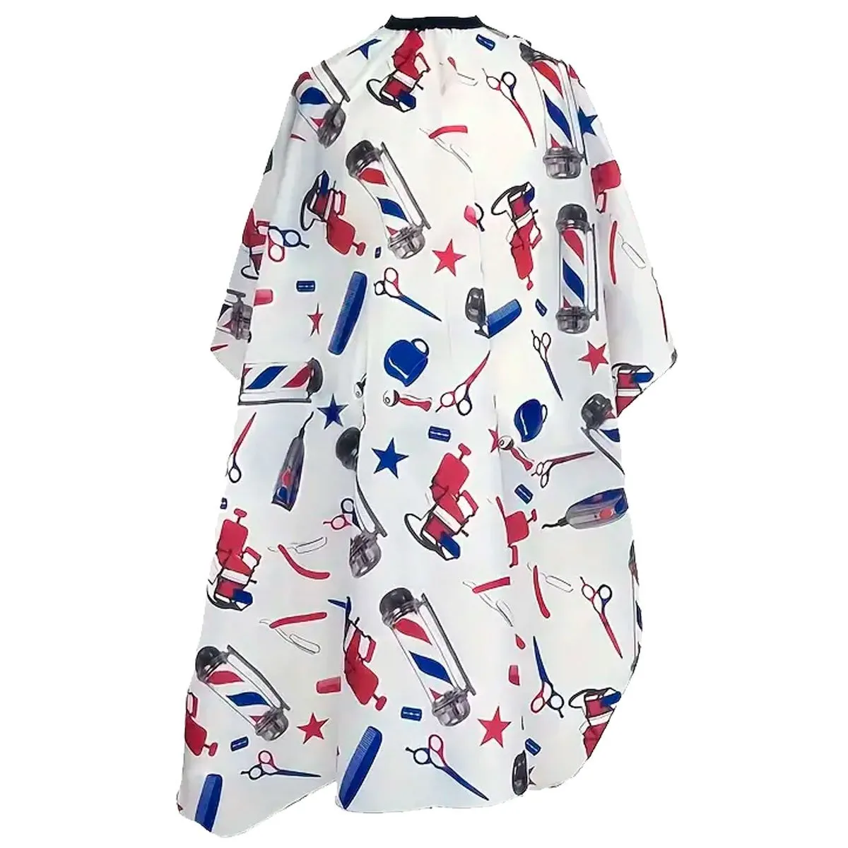 Capa de Corte Barbeiro e Cabeleireiro Diversas Liquidação Acessórios Barber Branca