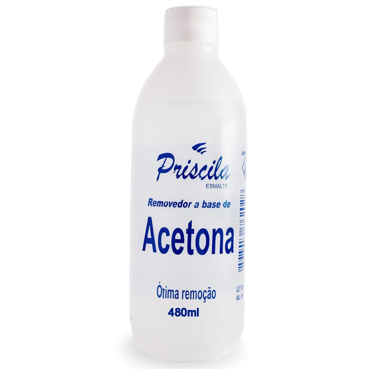 Removedor de Esmalte a Base de Acetona Priscila 490ml