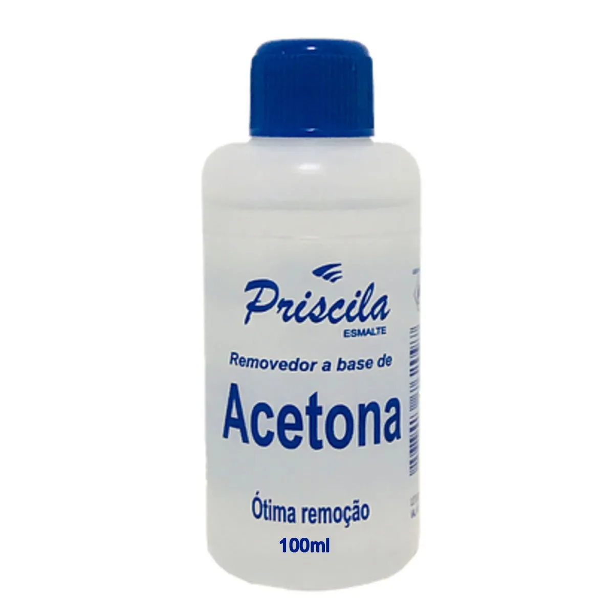 Removedor de Esmalte a Base de Acetona Priscila 100ml
