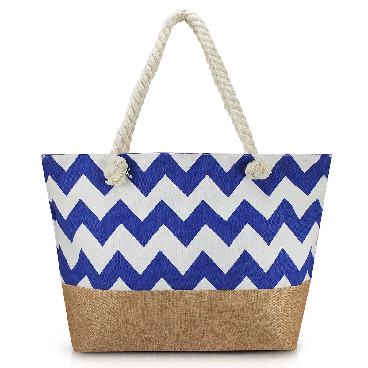 Bolsa de Praia Verão AFM19759 Jacki Design Azul / Marrom