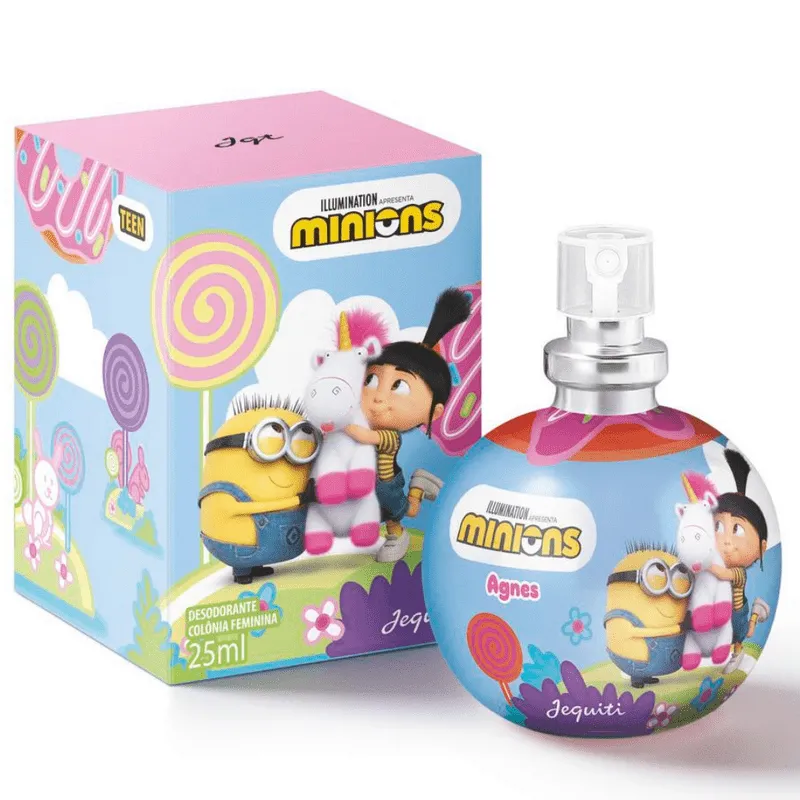 Minions Agnes Desodorante Colônia Jequiti 25ml