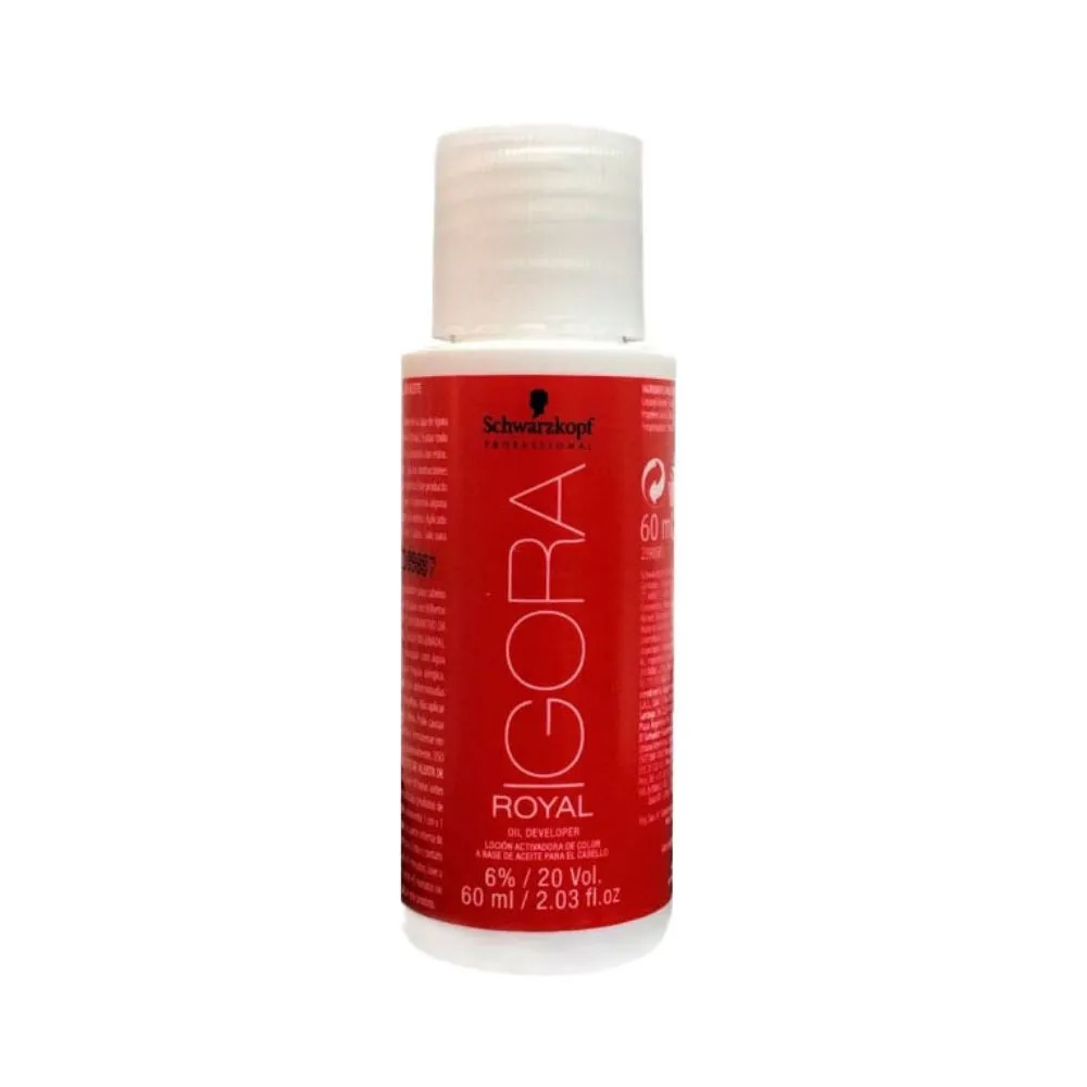 Agua Oxigenada 20 Volumes Igora 60ml