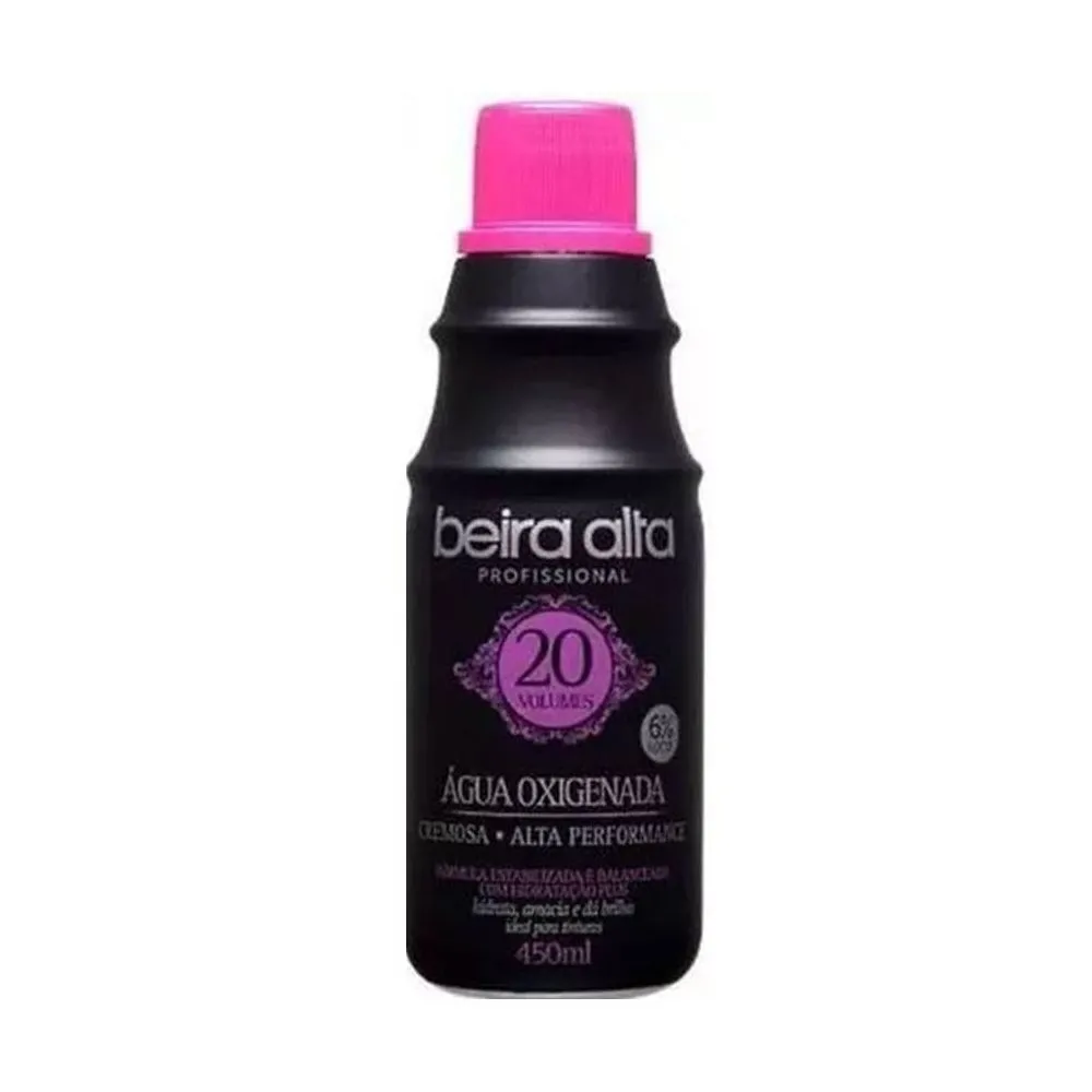 Água oxigenada Beira Alta 450ml 20 volumes