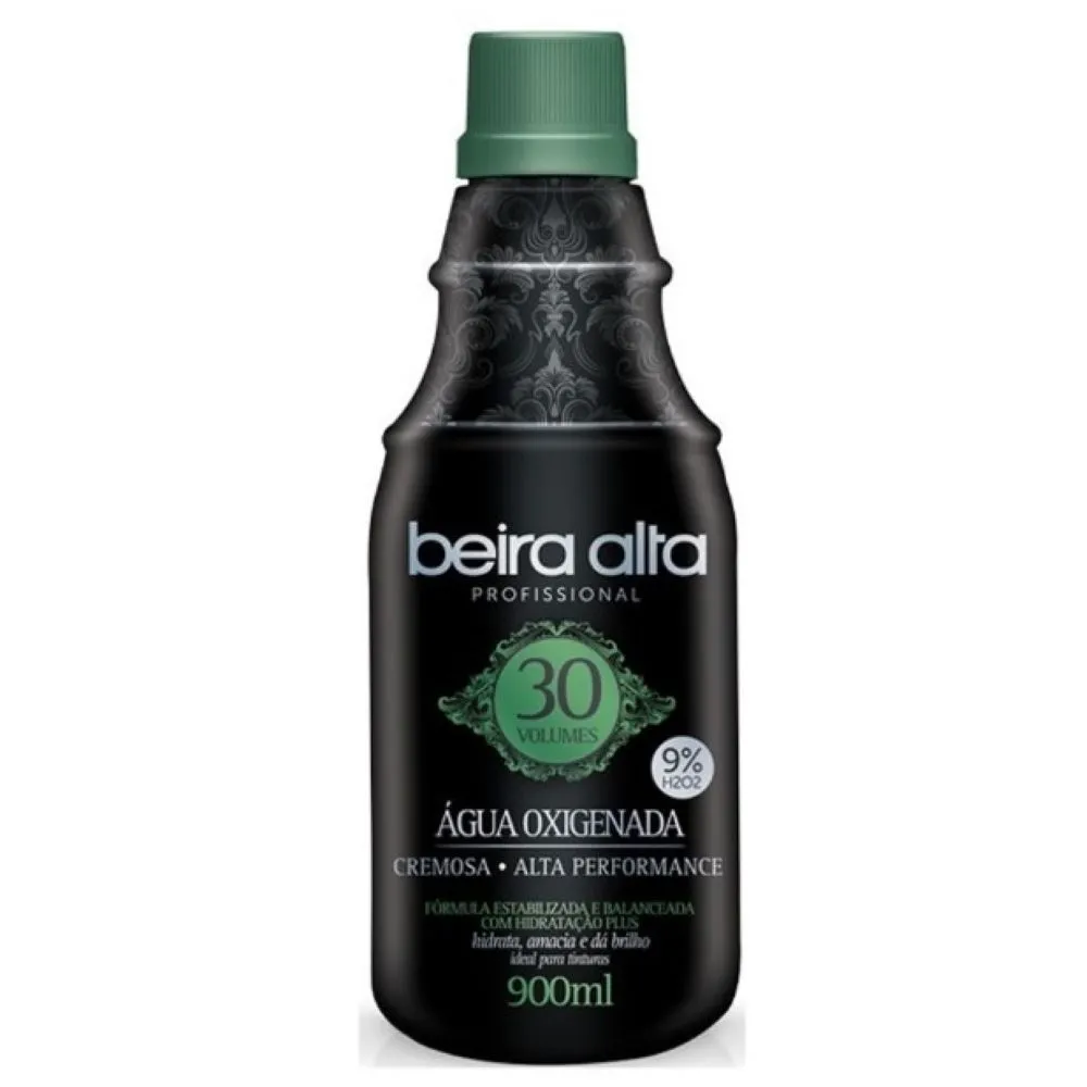 Água oxigenada Beira Alta 900ml 30 volumes
