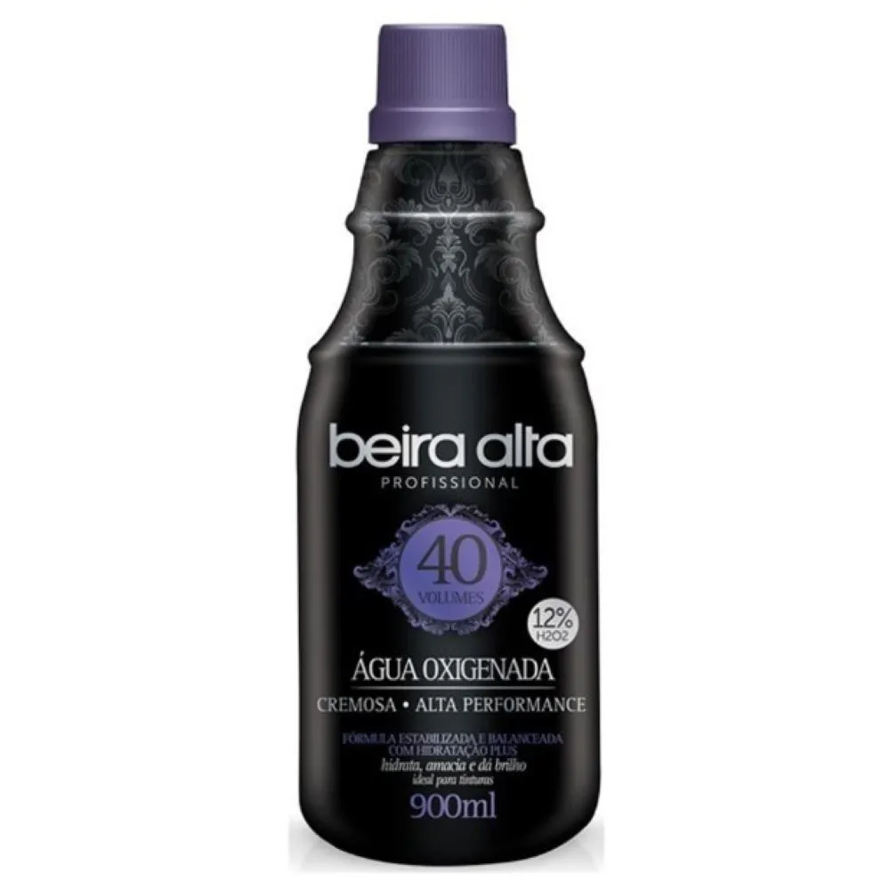 Água oxigenada Beira Alta 900ml 40 volumes