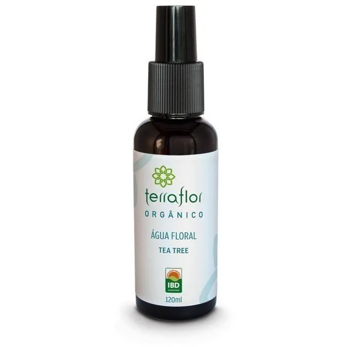 Água Floral Orgânica - Tea Tree - Terra Flor - Frasco com 120ml