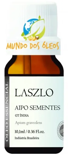 Óleo Essencial de Aipo (Semente) - Laszlo - Frasco com 10ml