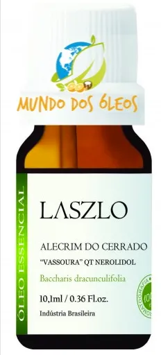 Óleo Essencial de Alecrim do Cerrado - Laszlo - Frasco com 10ml