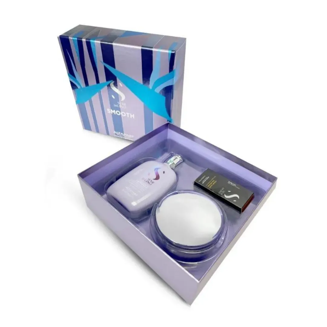 Kit Alfaparf Smooth Sh 250ml + Masc 200ml + Óleo 15ml