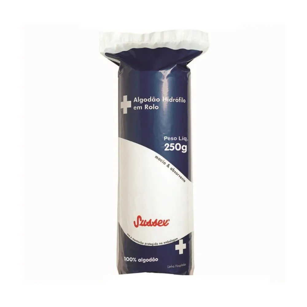 Algodão Rolo 250g Sussex