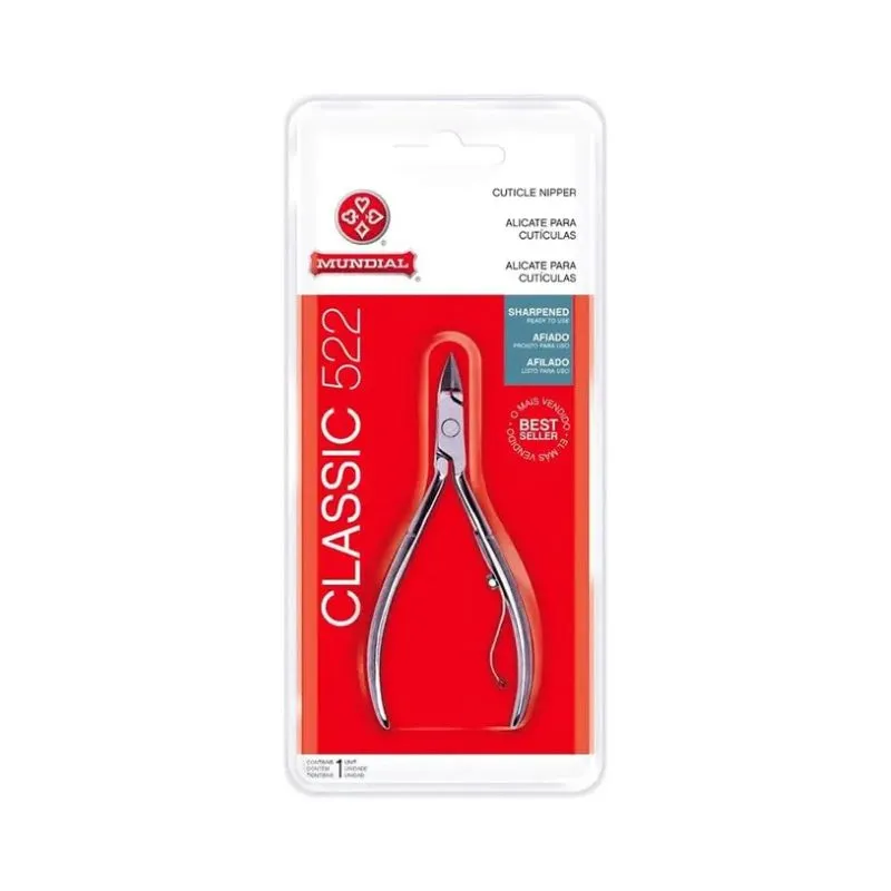 Alicate Cuticula Profissional 522 Classic Mundial